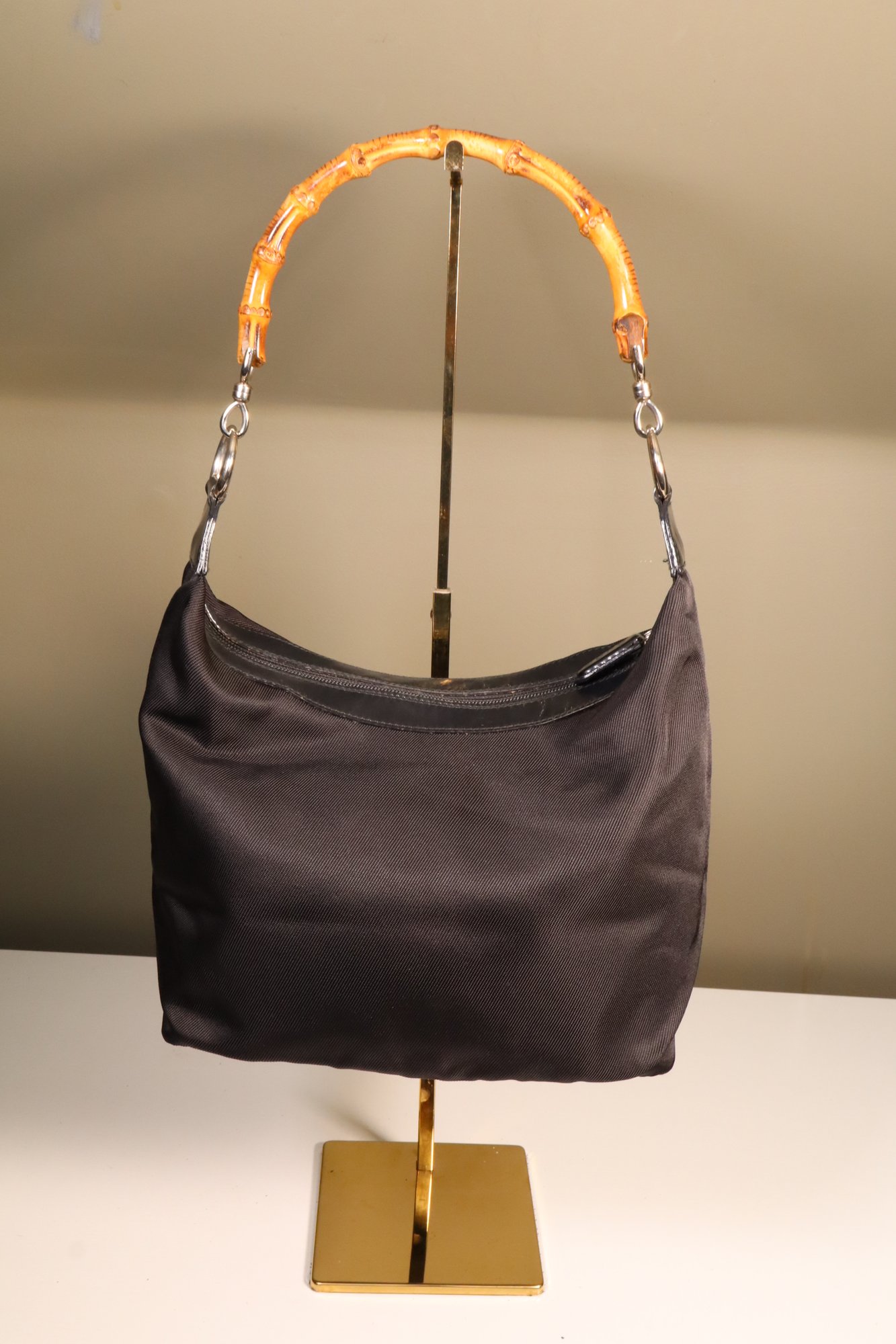 Brown Accessories bags Size Standard Gucci, Bamboo Handle Shoulder Bag (Used lightly condition) - Image 1 of 5
